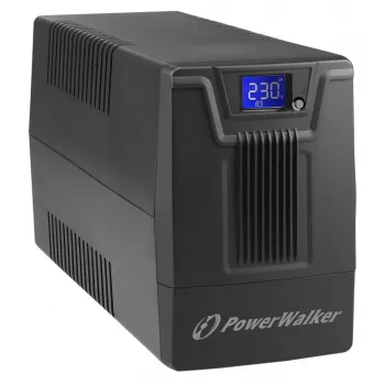 PowerWalker VI 600 SCL katkematu toiteallikas (UPS) Line-Interactive 0,6 kVA 360 W