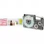 Sildiprinteri lint Casio XR-12RD1 must punane