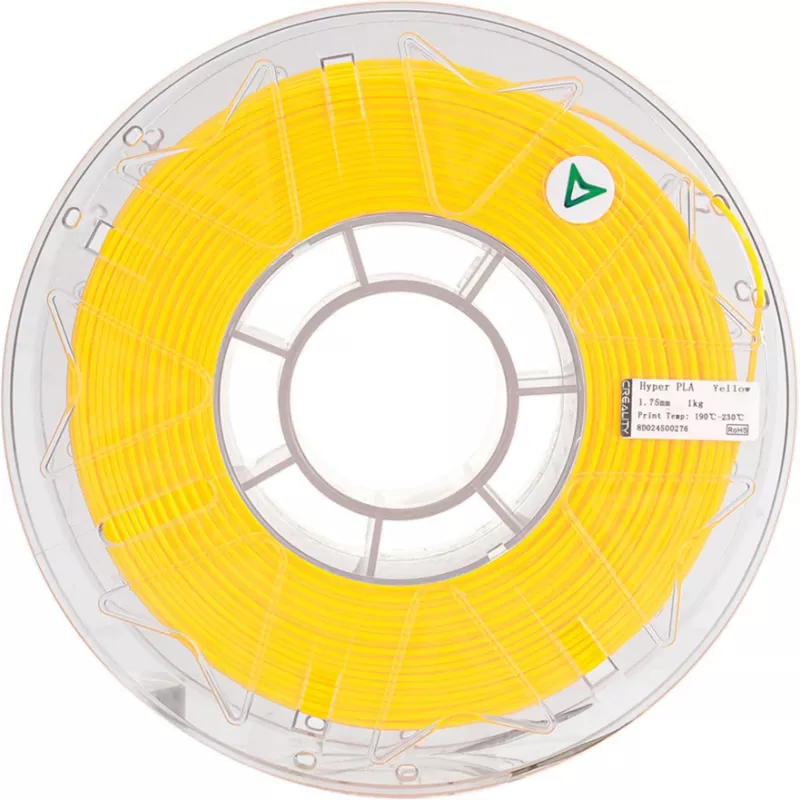 3D-printimismaterjal Creality 3D 3301010469 Polüpiimhape PLA Kollane 1 kg