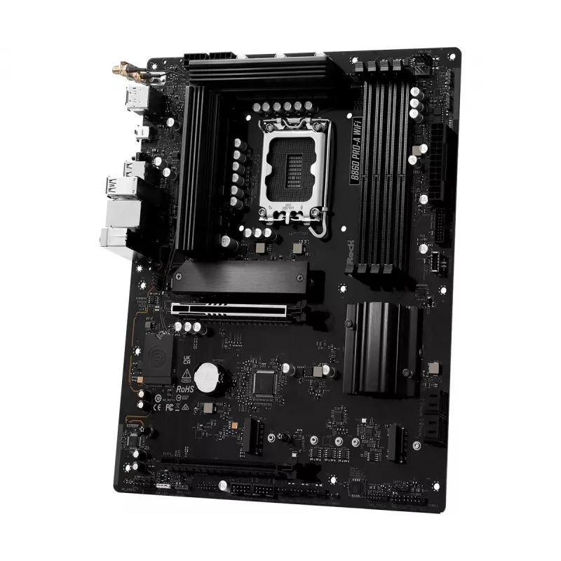 ASRock B860 Pro-A WiFi emaplaat