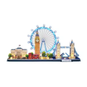 3D Pusle CubicFun Cubic Fun City Line London LED 107 tk