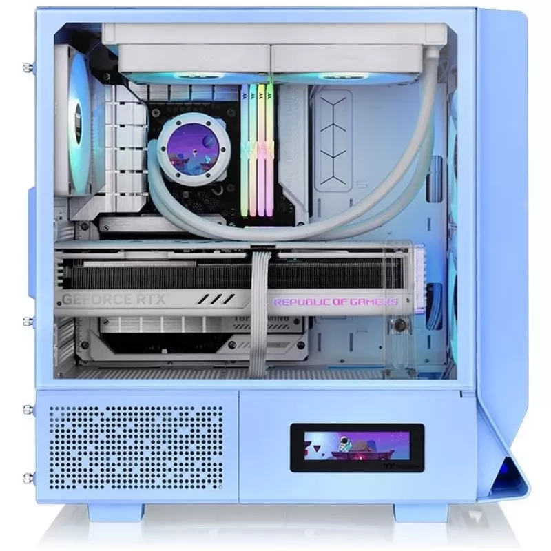 Thermaltake Ceres 330 TG - Midi Tower - PC - Sinine - ATX - EATX - micro ATX - Mini-ITX - SPCC - Karastatud klaas - 18,5 cm (CA-1Y2-00MFWN-00)