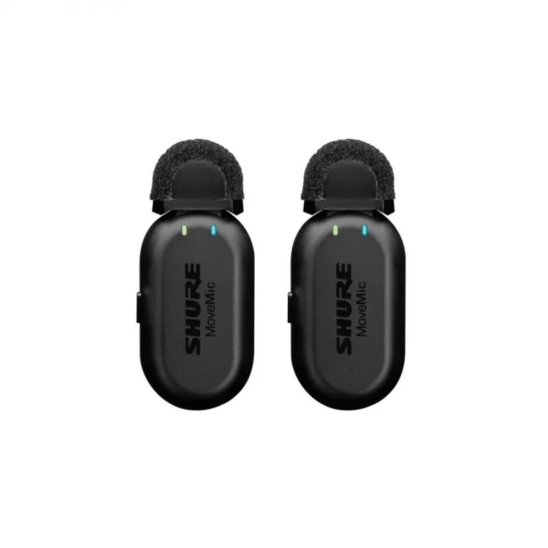 Shure MV-TWO-Z6 mikrofon Must Mikrofonikomplekt