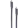 USB-kaabel USB4 Gen 3x2 ShiverPeaks BS13-65155 1,5 m must