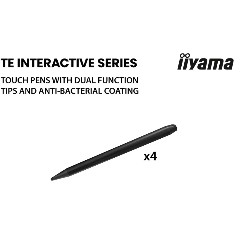 iiyama TE6513A-B1AG Signage Display Interaktiivne lameekraan 163,8 cm (64,5 tolli) Wi-Fi 500 cd/m² 4K Ultra HD Must Puuteekraan Sisseehitatud protsessor Android 18/7