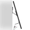 Maclean MC-481 Ultra Flat Slim TV seinakinnitusklamber 37-80 tolli, lame ja kumer, kuni 75 kg, VESA 600x400 universaalne TV kinnitus