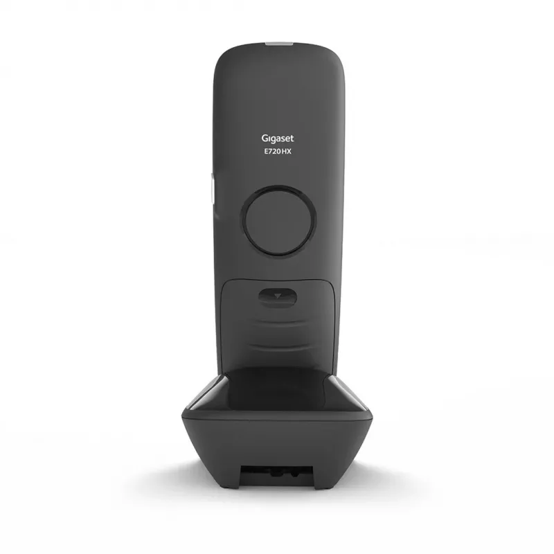 Gigaset E720HX Analoog/DECT telefon Kõne tuvastus Must