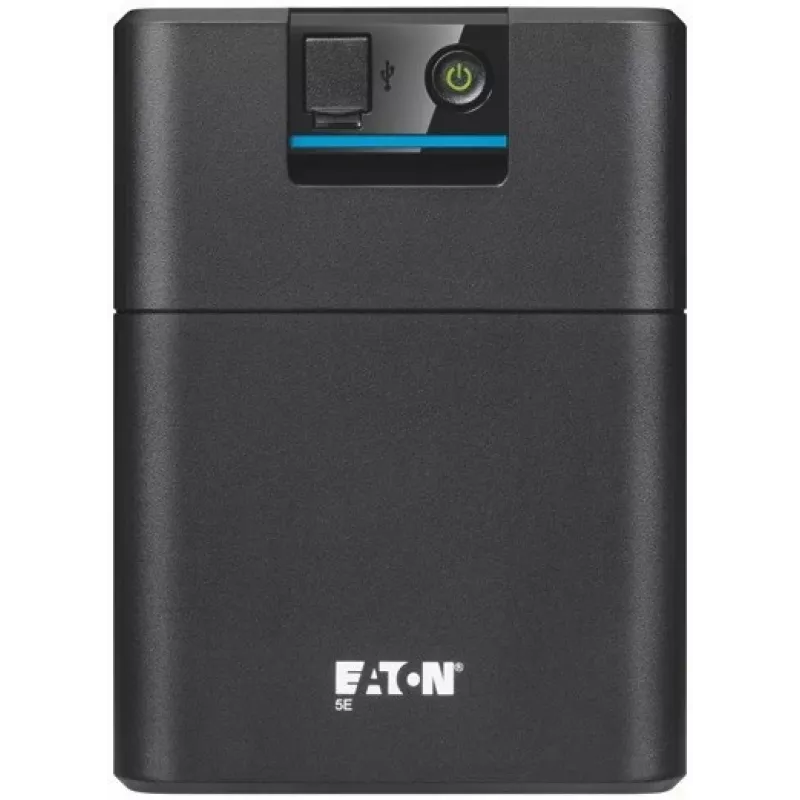 UPS Eaton 5E Gen2 700 Line-Interactive 0.7 kVA (360 W), 2 Type E pistikut, must, kompaktne
