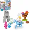LEGO DUPLO mängukomplekt 10418 — Disney Elsa ja Bruni Nõiutud metsas, 31 osa, 2+ aastat