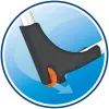 Vileda 157241 X Legs riided Line Valge