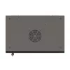 Seinale paigaldatav rack-kapp LANBERG WF03-5304-10B 19 tolli 4U must, klaasuks
