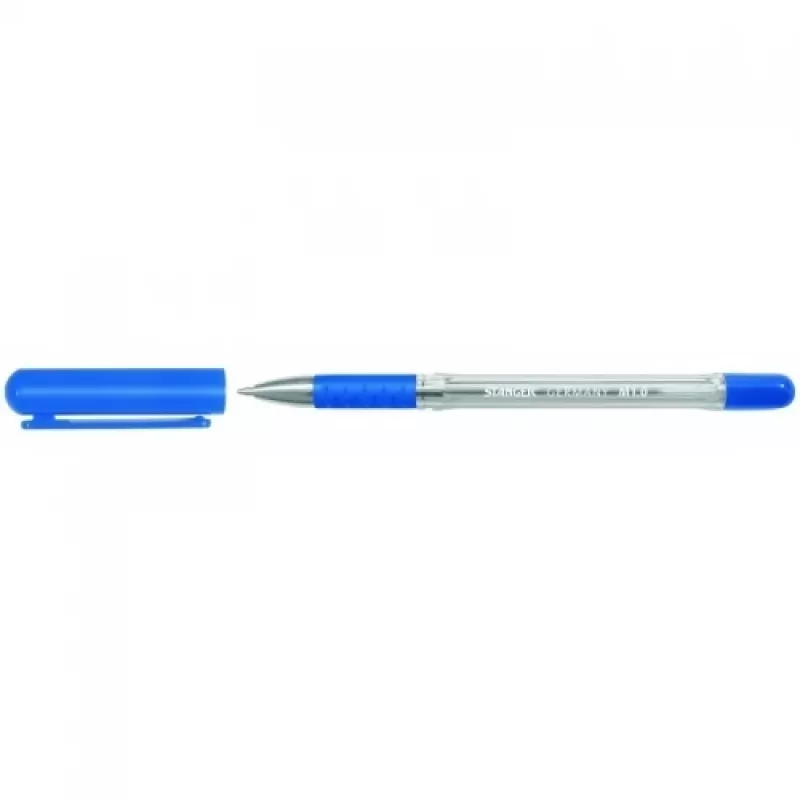 Pastapliiats Stanger 18000300007 — sinine tint, 1,0 mm ots, Softgrip