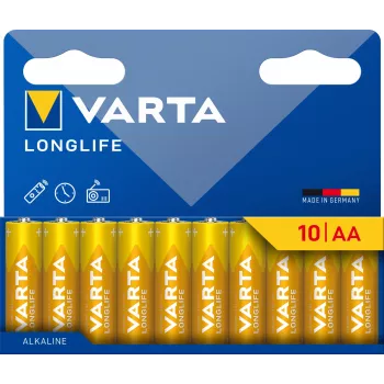 Ühekordne patarei Varta 4106101761 AA Leelispatarei