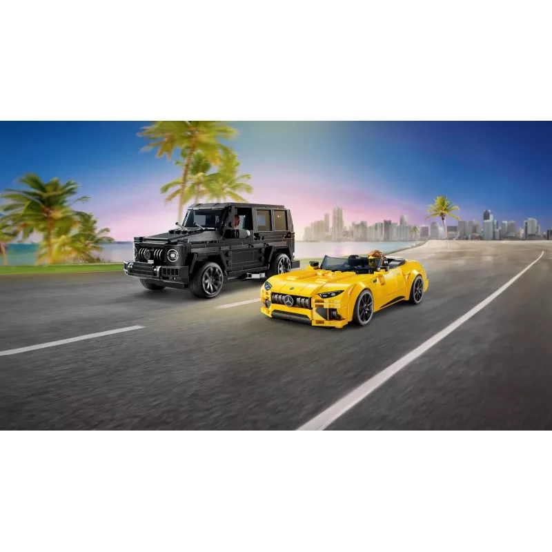 LEGO Speed Champions Mercedes-AMG G 63 ja Mercedes-AMG SL 63 76924, mitmevärviline