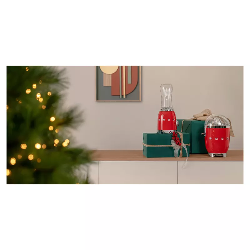 Elektriline tsitruspress Smeg CJF11RDEU 70 W Punane Roostevaba teras