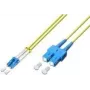 Lightwin LDP-09 LC-SC 10.0 fiiberoptiline kaabel 10 m Kollane (LDP-09 LC-SC 10.0)
