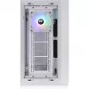 CTE C700 TG ARGB Snow, Tower-Enclosure White, Tempered Glass
