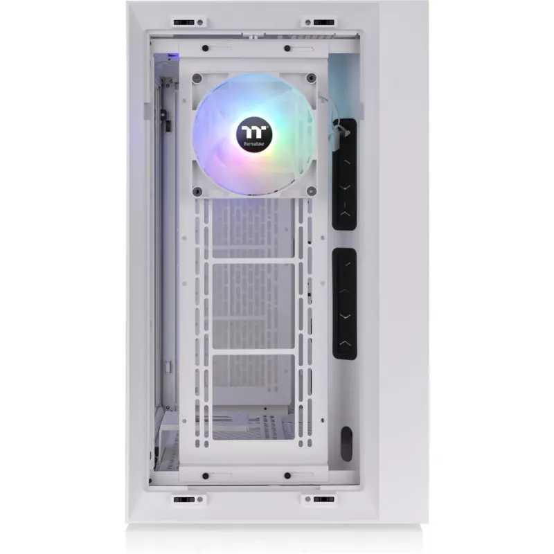 CTE C700 TG ARGB Snow, Tower-Enclosure White, Tempered Glass