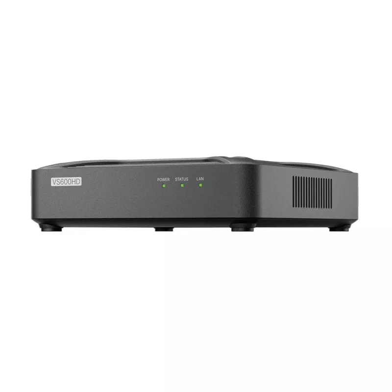 Võrgu jälgimise server Synology VS600HD, Gigabit Ethernet, 600 fps, 4K (3840×2160), 2×HDMI, 2×USB-A, heli sisend/väljund