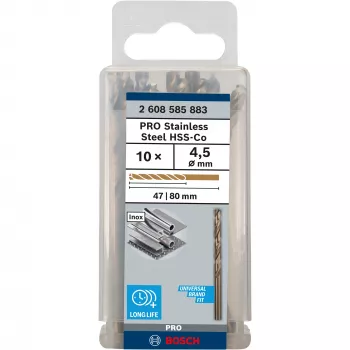 Twist Drill Bits Bosch HSS Cobalt 2608585883 5-13 mm