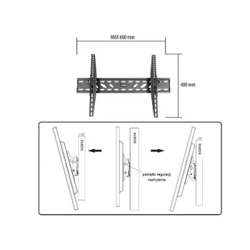 TRACER Holder LED-LCD Wall 660 32-60 tolli