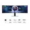 Monitor Samsung Odyssey G9 OLED 49 tolli OLED 5120 x 1440