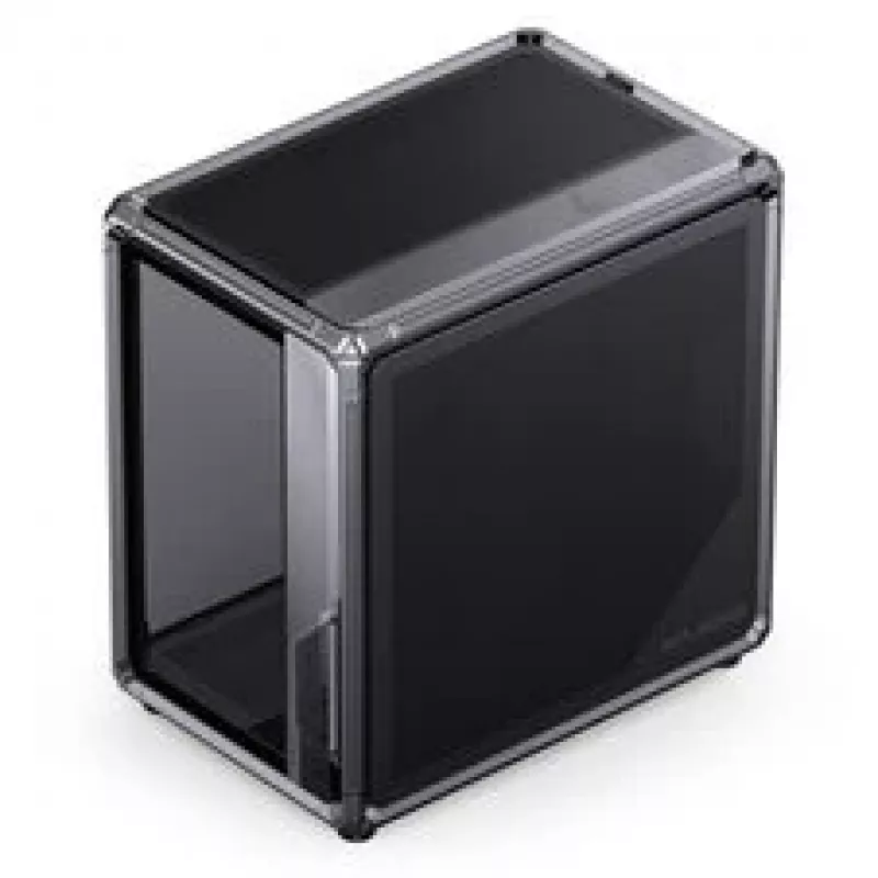 PC korpus Jonsbo X400, Midi-Tower ATX, karastatud klaasist külgpaneel, hall