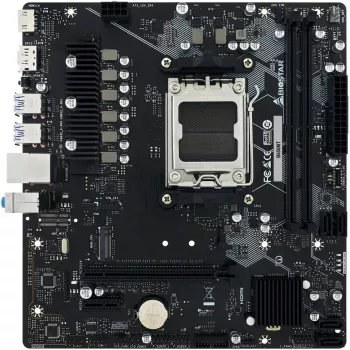 Emaplaat BIOSTAR B650MT Micro ATX, AMD B650, Socket AM5, DDR5, 2x DIMM, 96GB, 1x M.2, 4x SATA III, Gigabit LAN