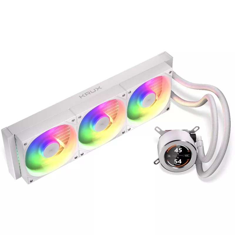 LCD monitor KRUX HydroGlance 360 ARGB 24 tolline 165Hz