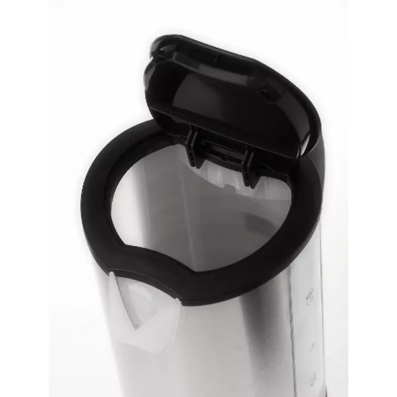 Adler AD 1216 elektriline veekeetja 1,7 L Must, Hõbe 2200 W