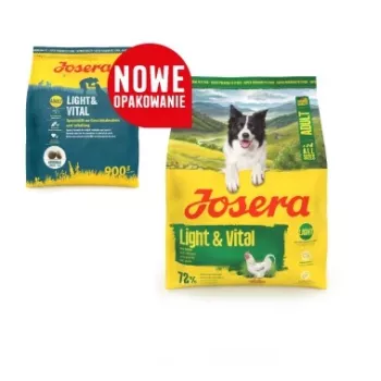 Kuiv koeratoit JOSERA Adult Light & Vital 3 kg — madala kalorsusega täielik toit täiskasvanud koertele, kana, 29% valku
