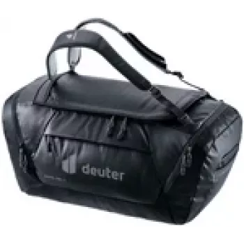 Duffel-kott DEUTER Duffel Pro 60 — 60 L mahutavus, must, vastupidav reisi- ja spordikott