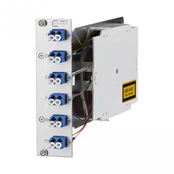 METZ CONNECT 1528S974061E - LC-D adapter - kiudoptiline - E-2000 - LC - SC - OS2 - 0,3 dB - Sinine (1528S974061E)
