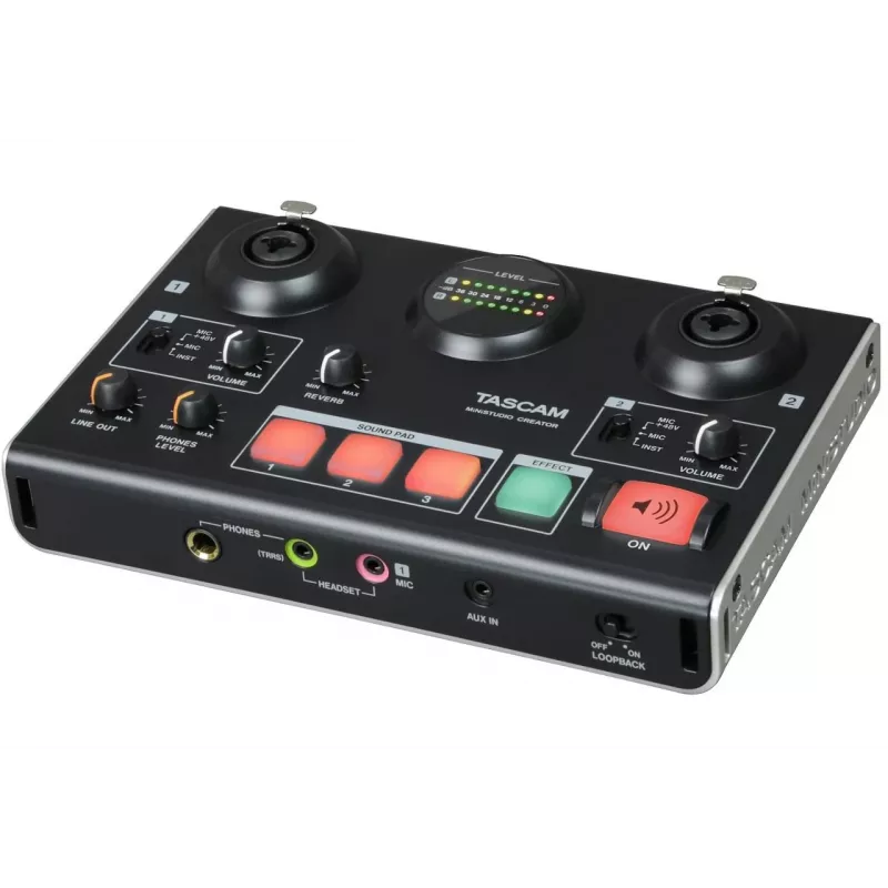 Audio interface Tascam US-42B MiniStudio-Series 4-in/4-out USB, 24-bit, 96 kHz, USB-toitega