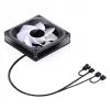 Jahutusventilaator Jonsbo ZA-120 Reverse Blade PWM ARGB 120mm Must