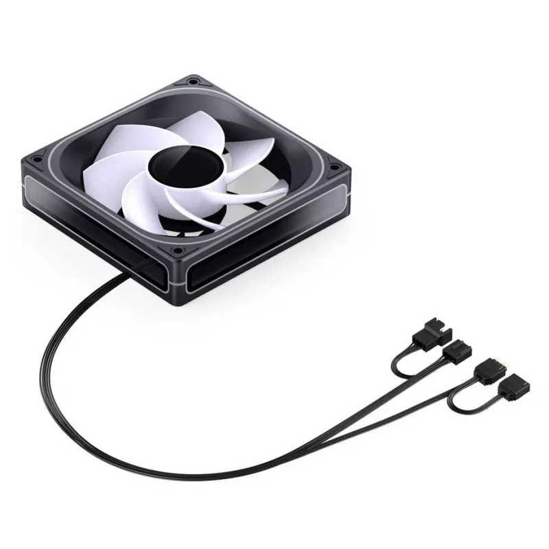 Jahutusventilaator Jonsbo ZA-120 Reverse Blade PWM ARGB 120mm Must