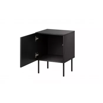 Öökapikomplekt 2 tk Cama Meble ISLA 44,5×40×59 cm must matt MDF/puitlaastplaat