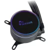 Universaalne vedelikjahuti INTER-TECH LC-360 RGB — 12 cm ventilaator, hüdrauliline laager, must