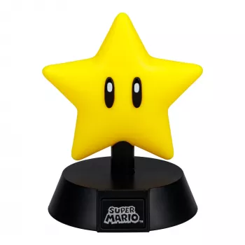 Lambuke Paladone Super Mario Super Star Icon Light — dekoratiivne LED-öölamp