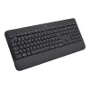 Logitech Signature K650 - Klaviatuur - Juhtmevaba - Bluetooth 5.1 - QWERTZ - Rootsi - Grafiit