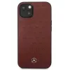 Mercedes MEHCP13SPSQRE iPhone 13 mini 5,4 punane/punane kõva ümbris Nahk Tähtede mustriga