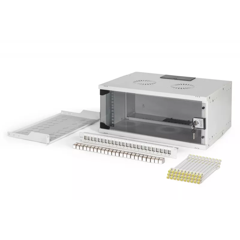 Digitus SOHO Pro võrgukomplekt, 483 mm (19) – 4U, 540 x 400 mm (L x S)