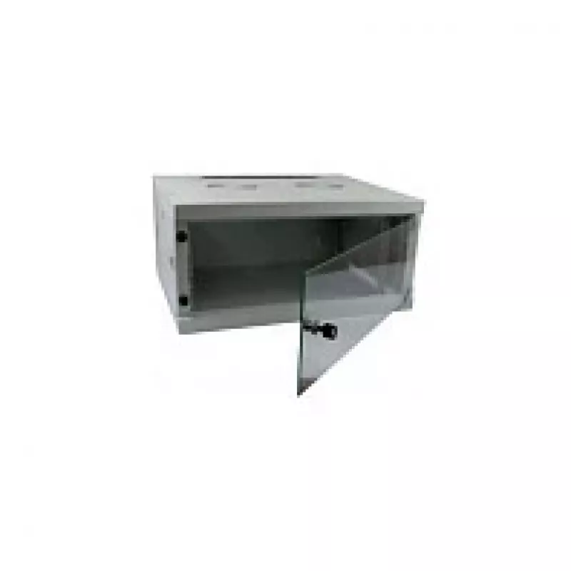Rack cabinet ALLNET ALL-SMQ5409GRAU 9U freestanding rack, 50 kg capacity, key lock, hall