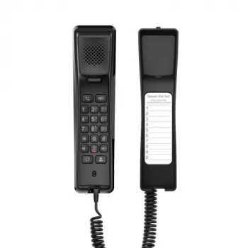 Fanvil H2U-B IP telefon must 2 liini