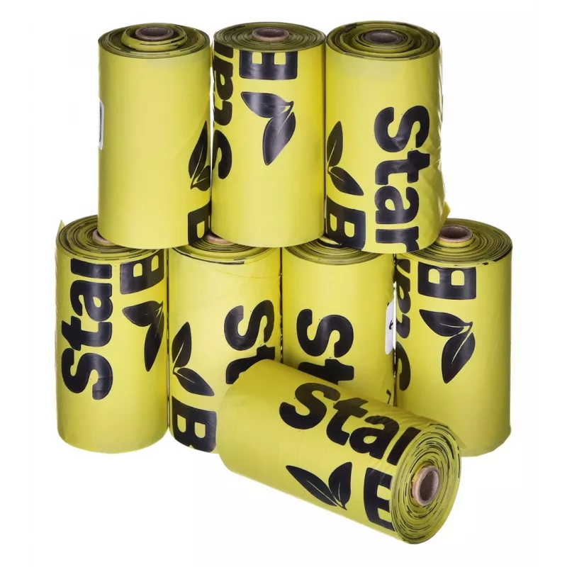 STARCH BAG - koerajäätmete kotid - 8 x 15