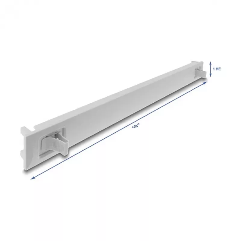Pimepaneel DELOCK 67274 — ABS-hall rackitarvik, 1 tk