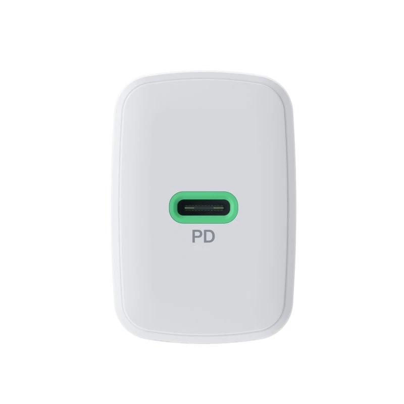Toiteadapter roheline Cell PowerSource Solo30 30W valge — USB-C laadija, 30W väljund