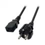EFB-Elektronik toitekaabel maandatud pistikuga 180° - C19 180°, must, 1,8 m, 3 x 1,50 mm² Tootja: EFB Elektronik (EK511.1,8)