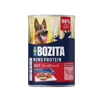 BOZITA Monoprotein Pate Beef - märg koeratoit - 400g