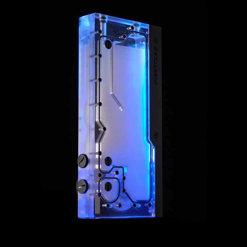 Phanteks R260C mahuti - läbipaistev akrüülist tagumine plaat D5 ARGB-LED jaoks